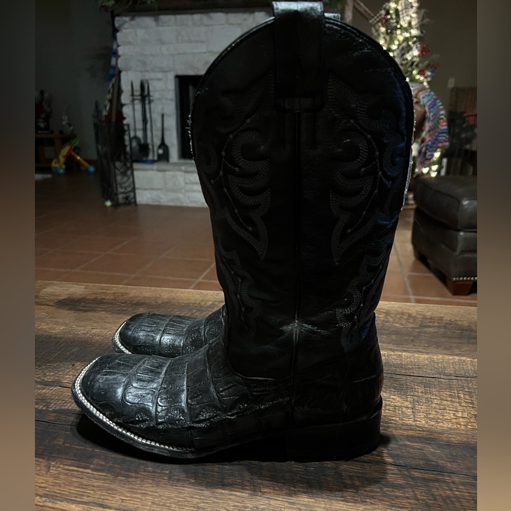 Circle G Caiman Boots